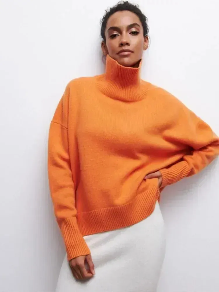 ALYSSA - Elegant Turtleneck Sweater