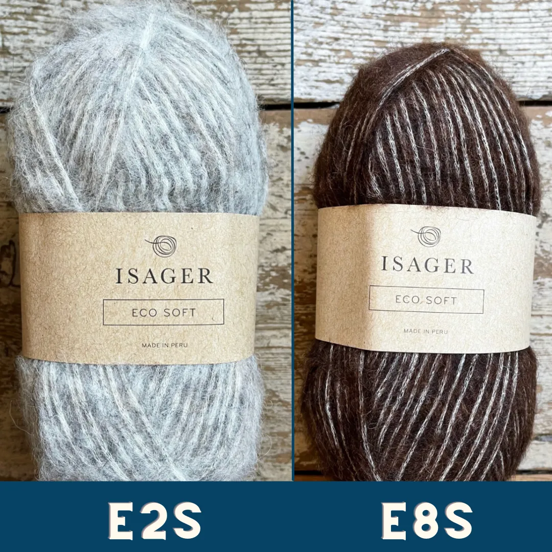 Badger Sweater Kit by Anne Ventzel - Isager Soft (Eco Soft)