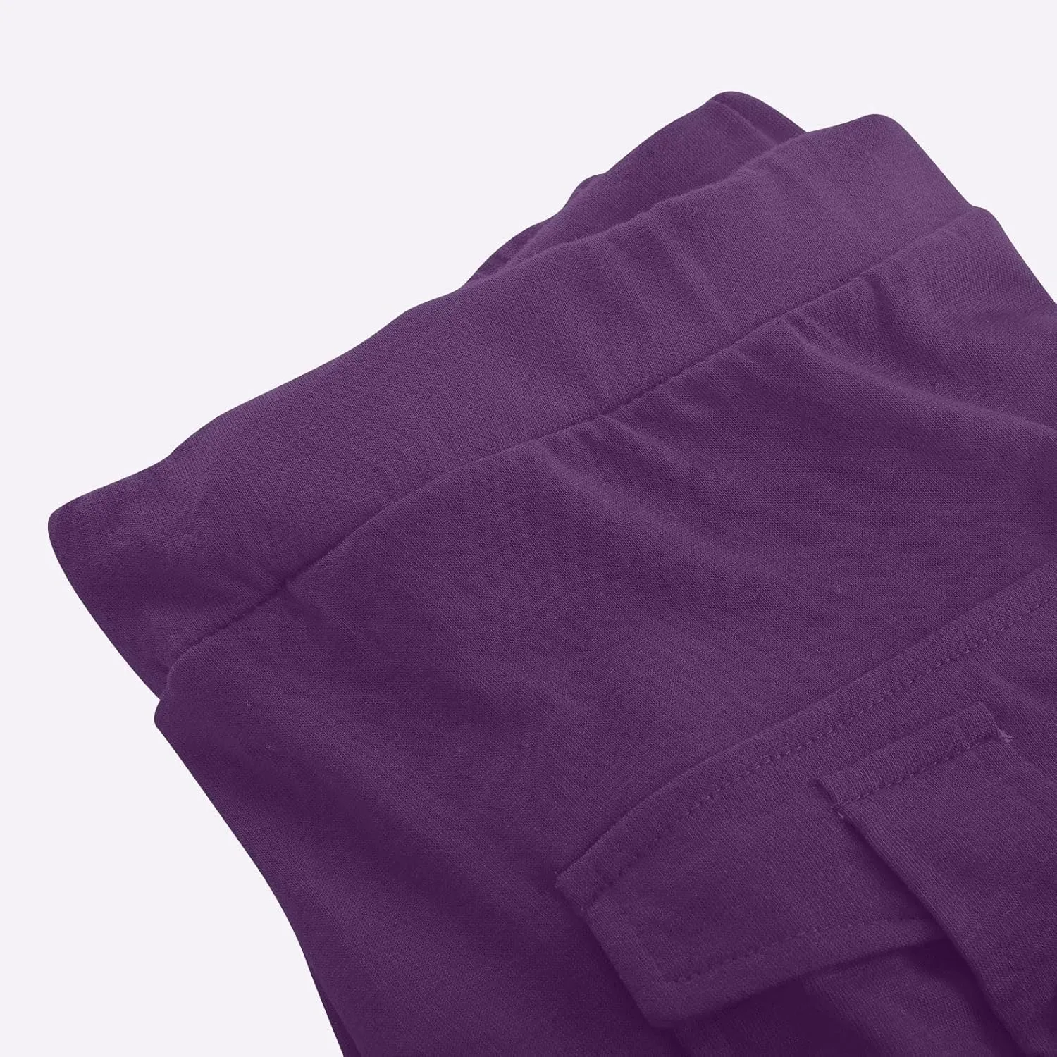 Ceboyel Capris for Women Casual Summer 3/4 Length Cropped Pants High Waist Ladies Cargo Capri Drawstring Trousers with Pocket