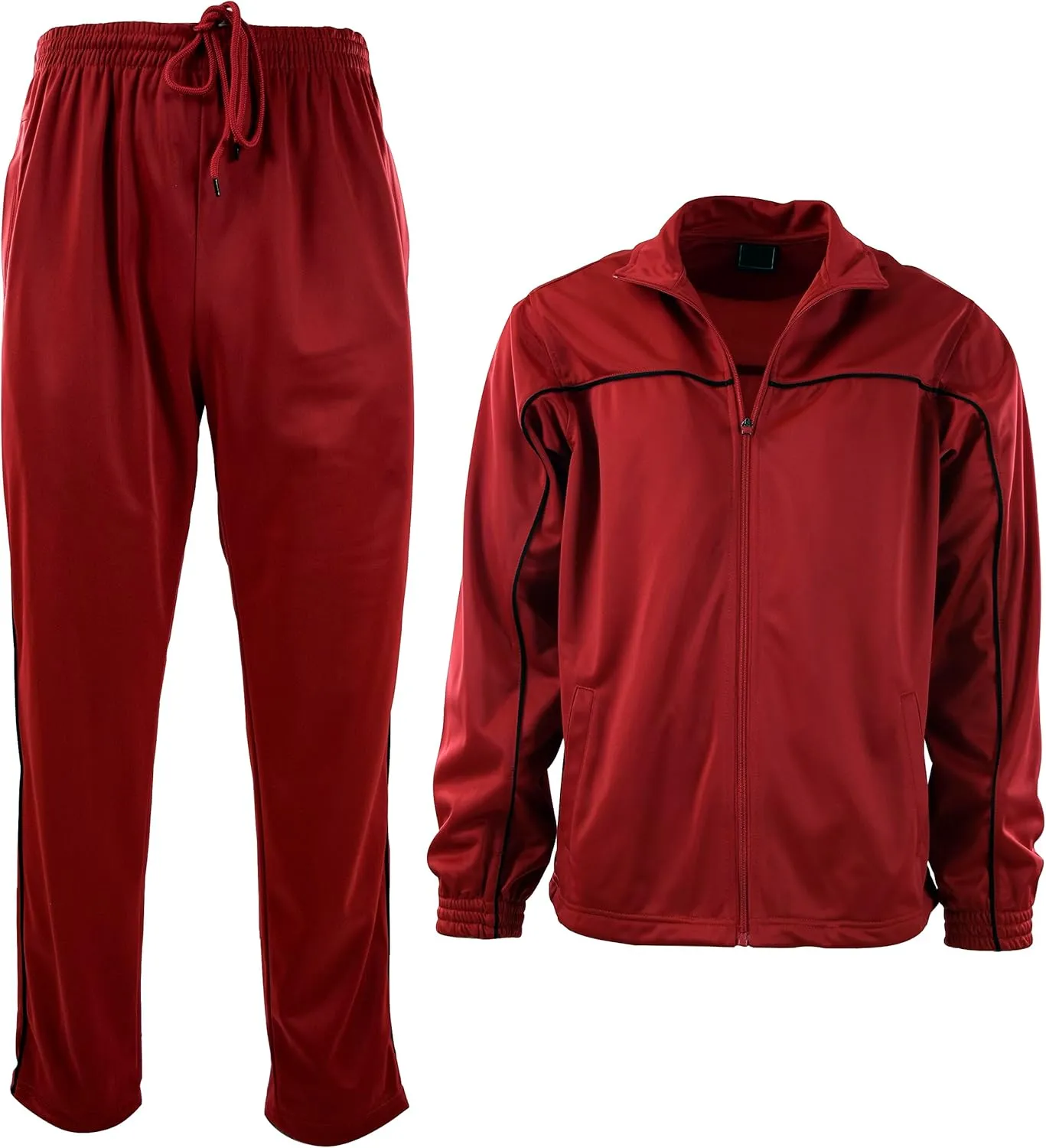 ChoiceApparel Mens Active Tracksuit with Zippered Back Pocket