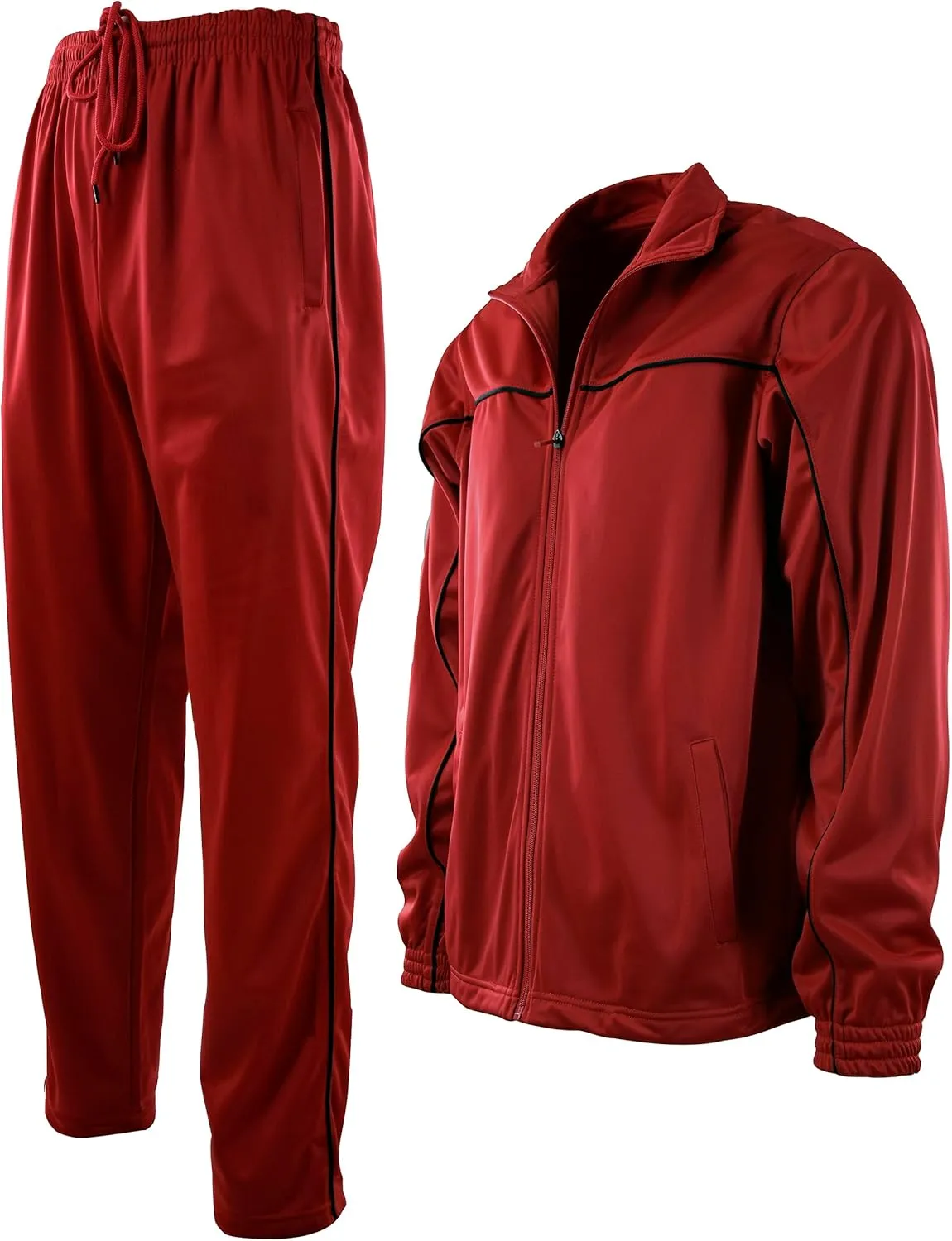 ChoiceApparel Mens Active Tracksuit with Zippered Back Pocket