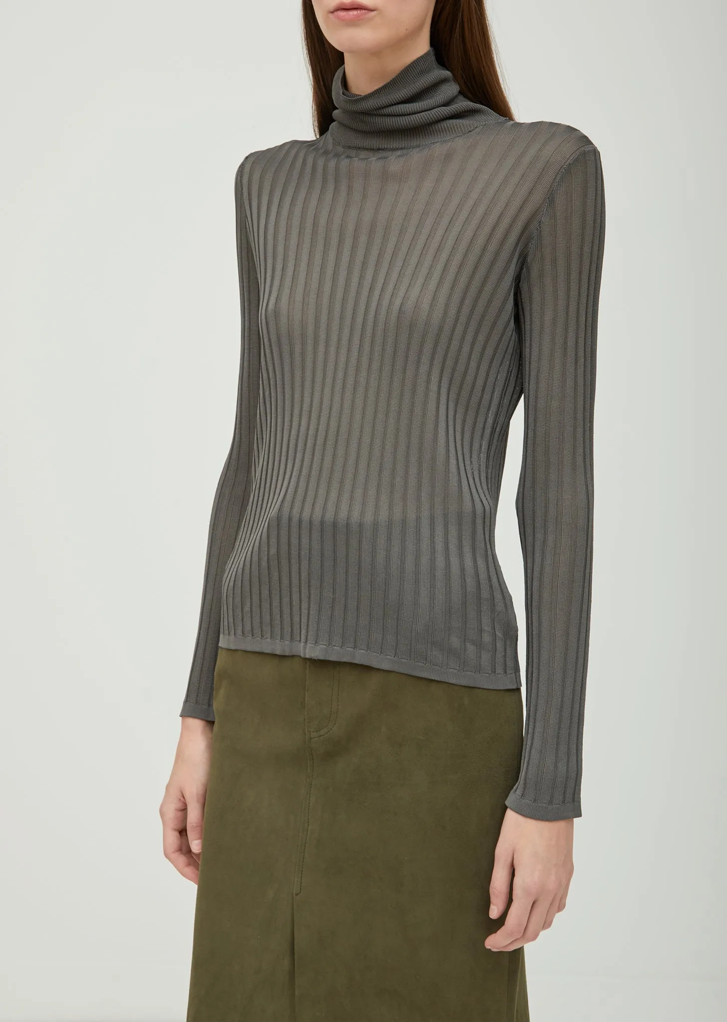 Emma Ribbed Turtleneck