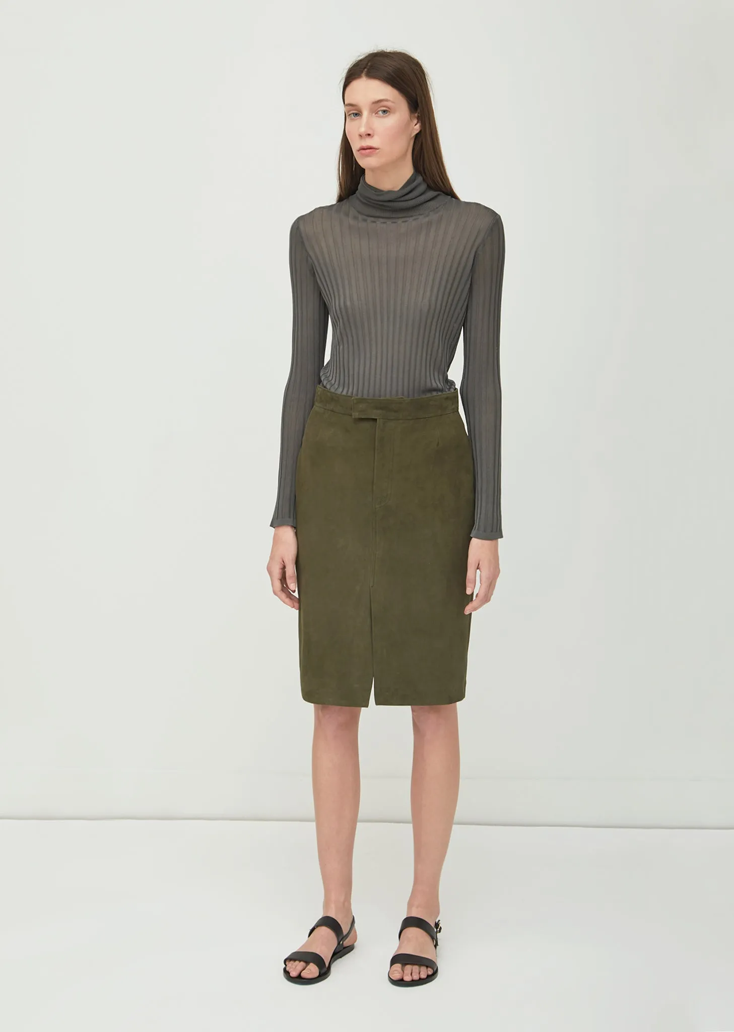 Emma Ribbed Turtleneck