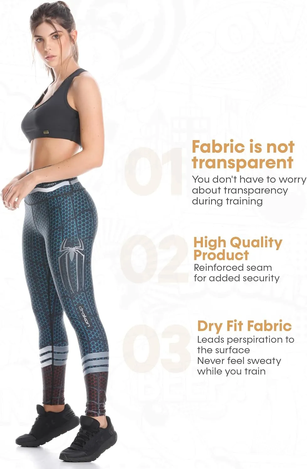 Many Styles of Workout Leggings Women Colombian Yoga Compression Pants, Diferents Sizes