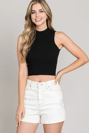 Marseille Mock Neck Tank