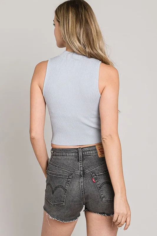 Marseille Mock Neck Tank