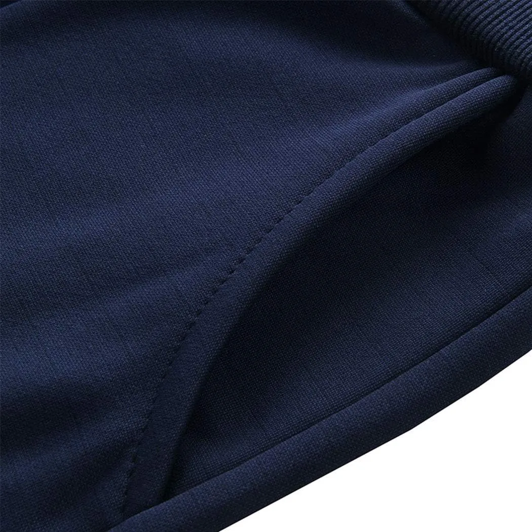 Men's 2 Piece Outfits Casual Track Suit Jacket  Pants Jogger Set