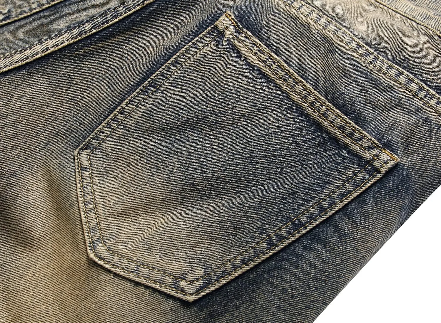 Men's Ripped Jeans,Slim Fit Distressed Straight Leg Fashion Denim Pants
