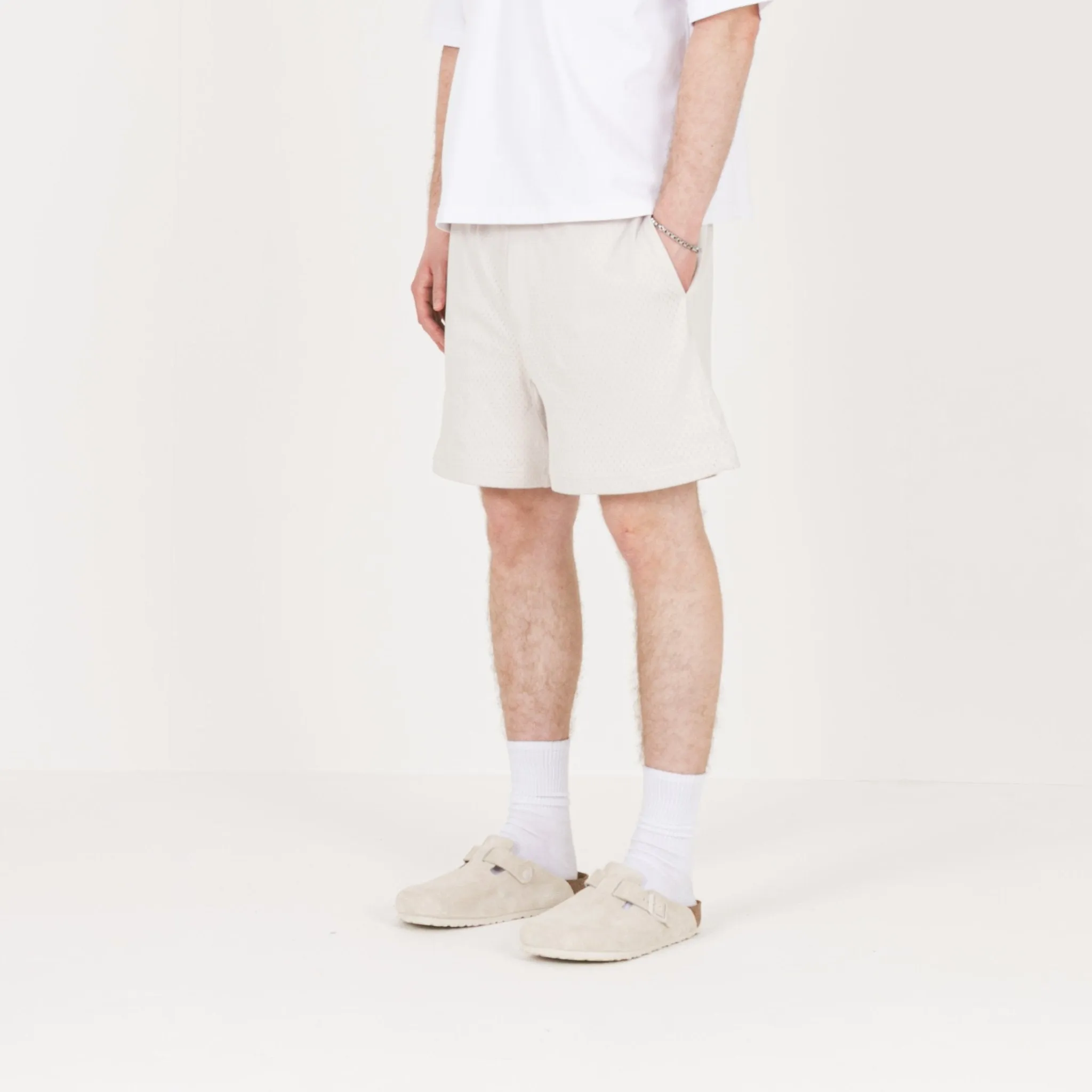 Mesh Short - Off White