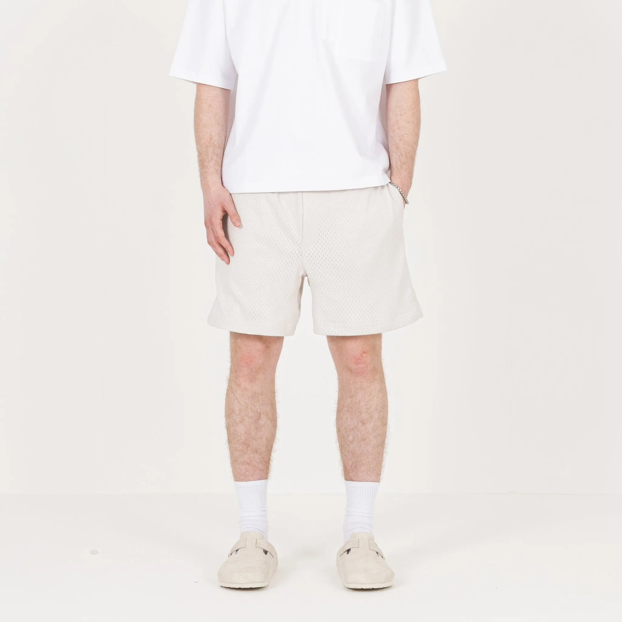 Mesh Short - Off White