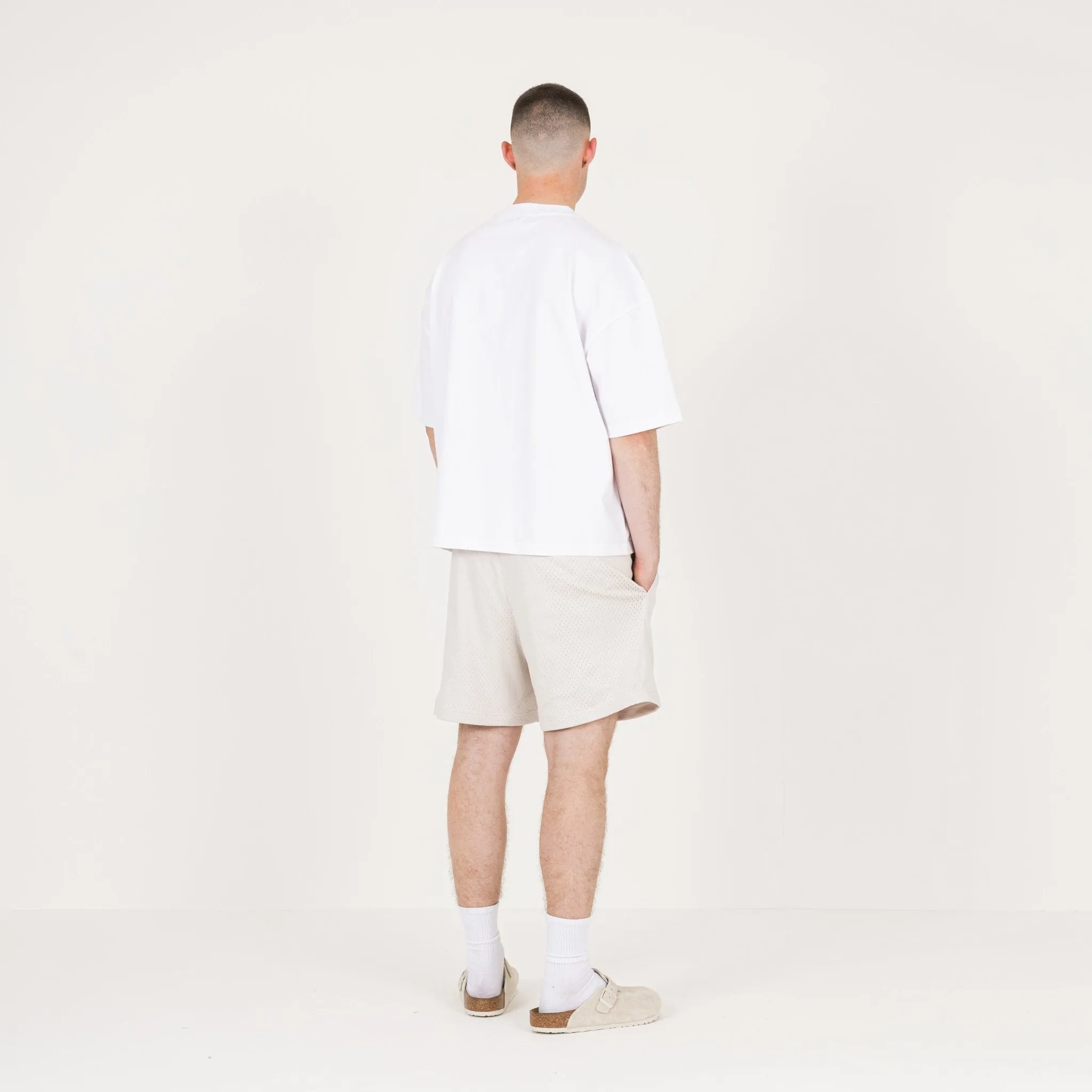 Mesh Short - Off White