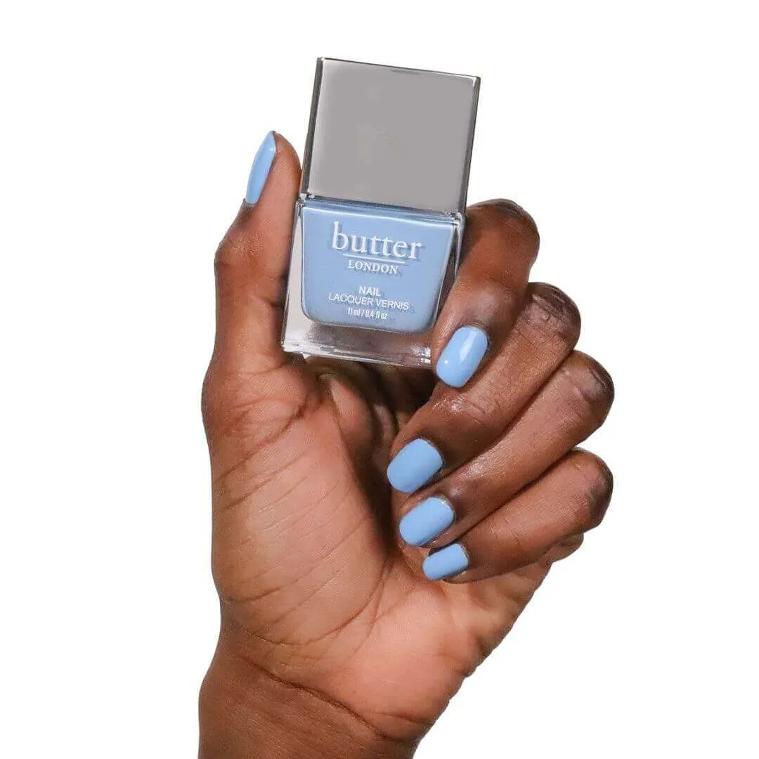 Patent Shine 10X Nail Lacquer - Waterloo Blue, 0.4 fl oz