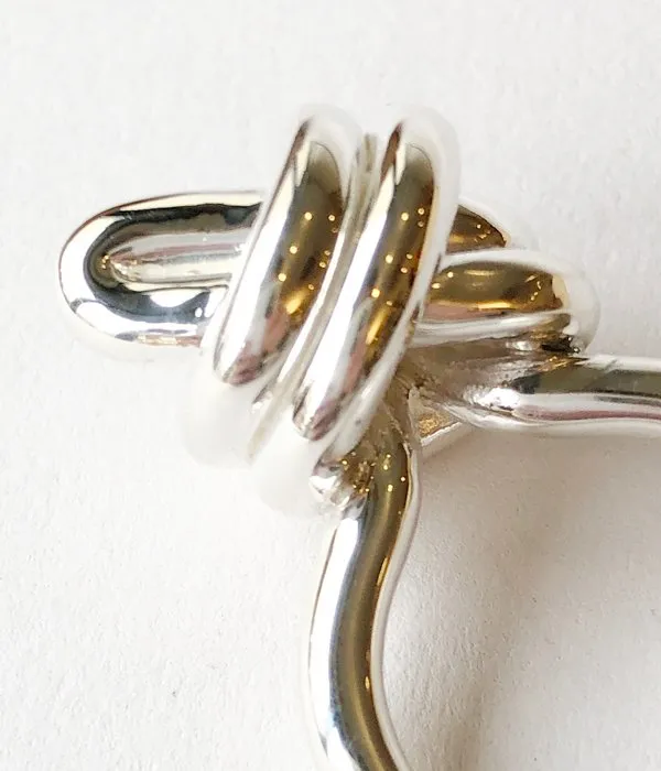 R.ALAGAN/KNOT RING(SILVER)