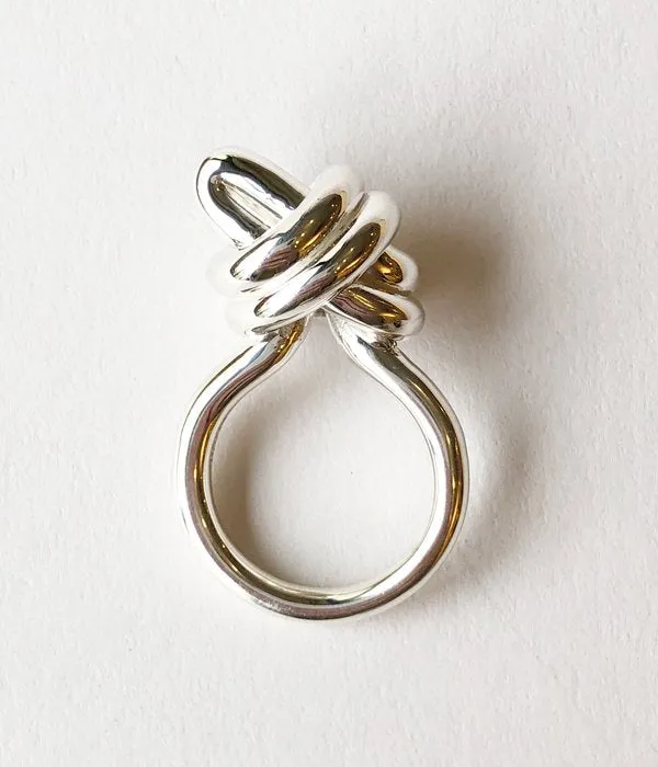 R.ALAGAN/KNOT RING(SILVER)