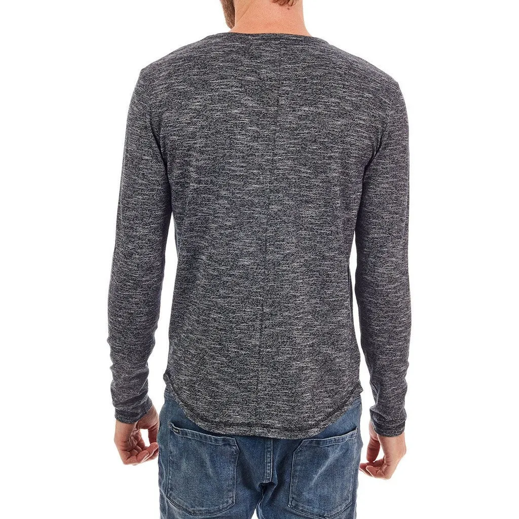 Reed Long Curved Hem Tee