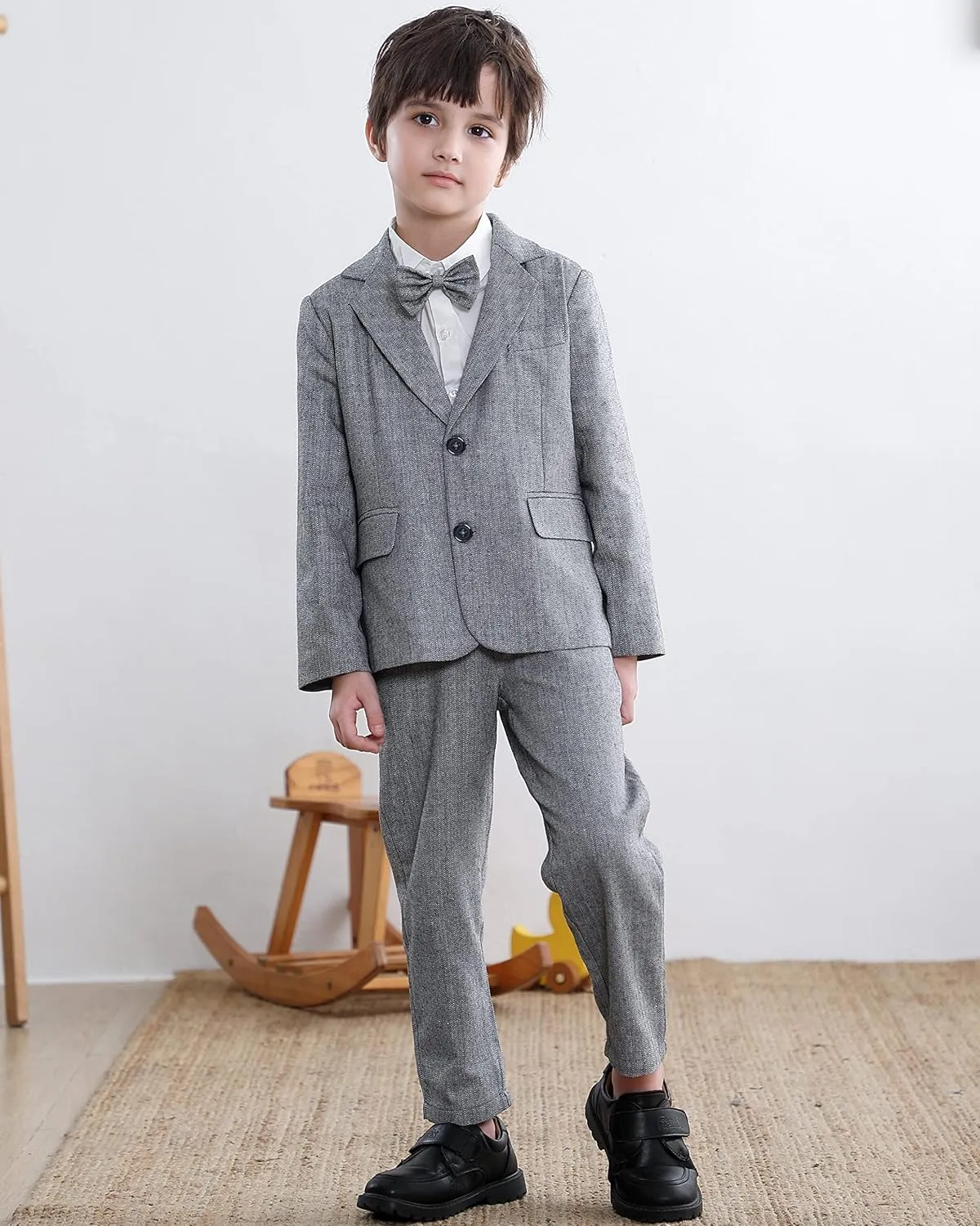SANGTREE Baby Boys Gentleman Outfits Suits Set, 3 Months - 14 Years