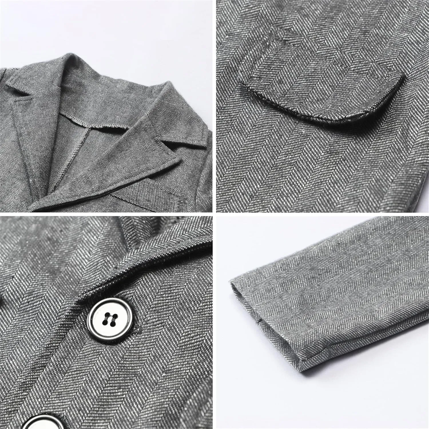 SANGTREE Baby Boys Gentleman Outfits Suits Set, 3 Months - 14 Years