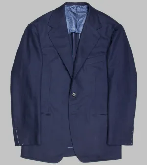Single Breasted Navy Jacket