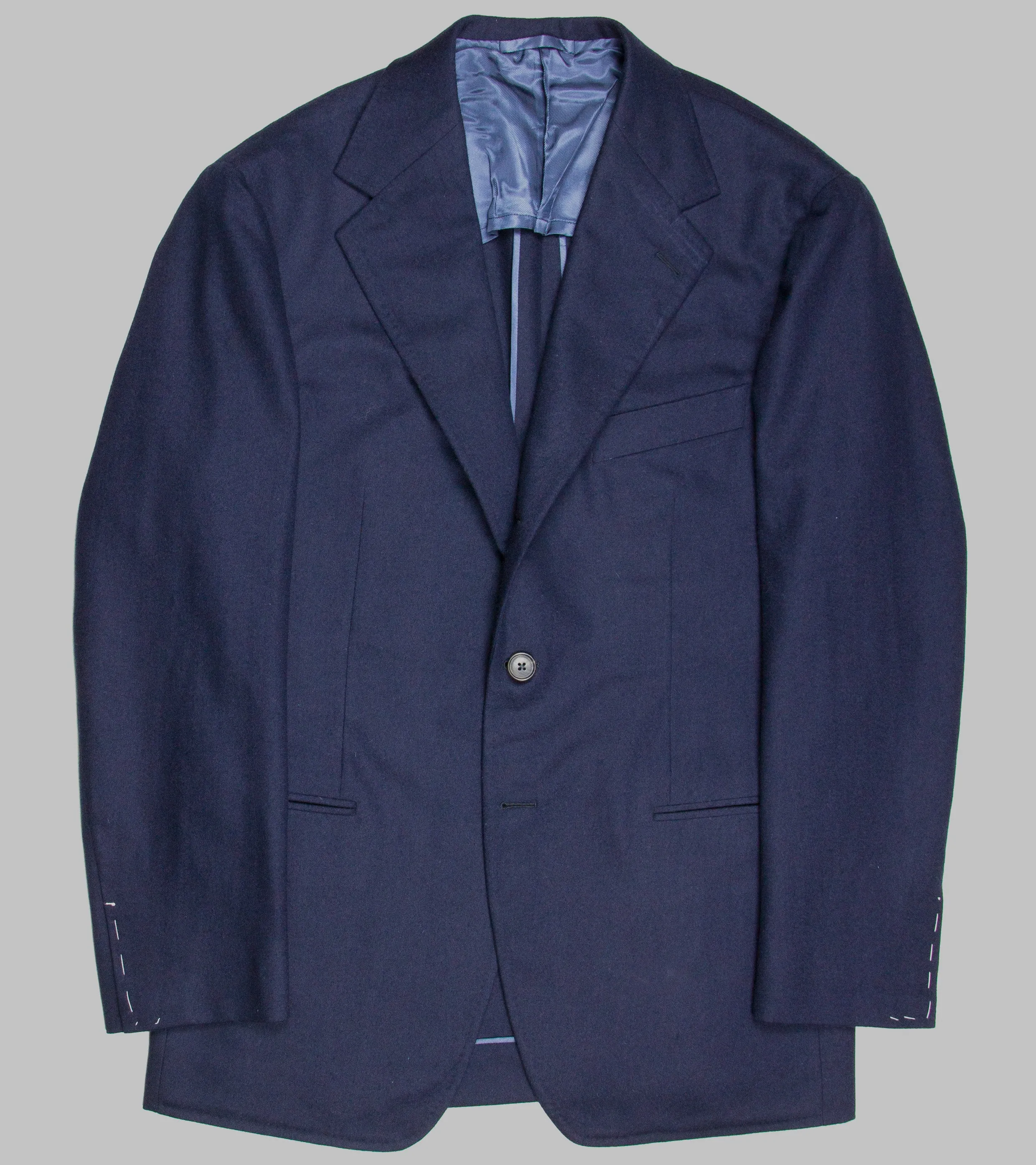 Single Breasted Navy Jacket