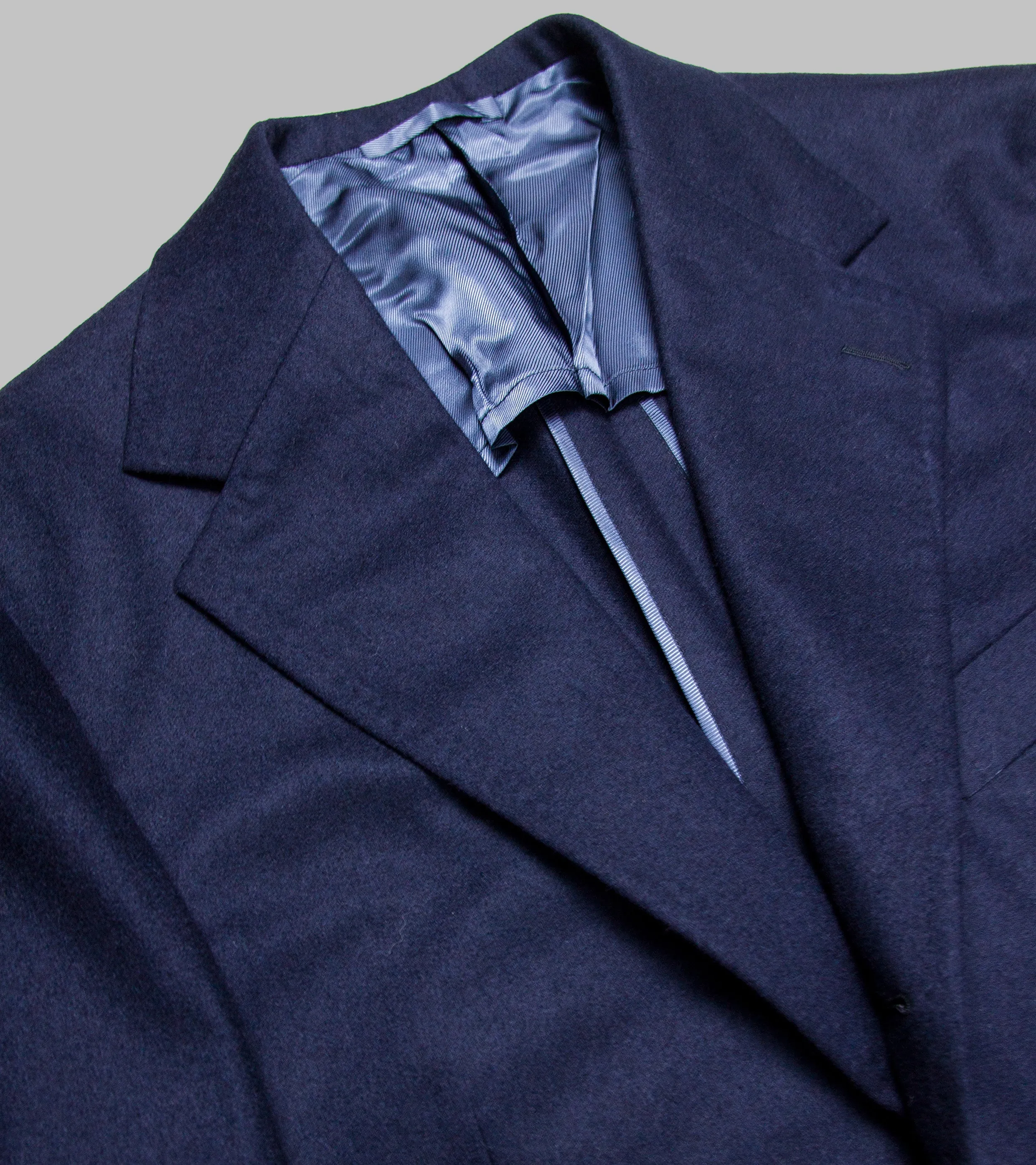 Single Breasted Navy Jacket