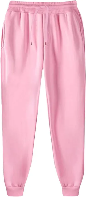 Sweatpants for Men Casual Baggy Work Hiking Joggers Athletic Jogging Running Pants Drawstring Stretch Waist Trouser