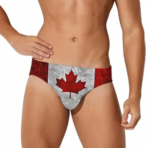 TAIZIYEAH American Flag Men's Swimwear Pants Swimming Trunk Board Shorts Swimsuits Beach
