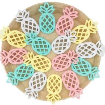 Teether - Pastel Pineapple