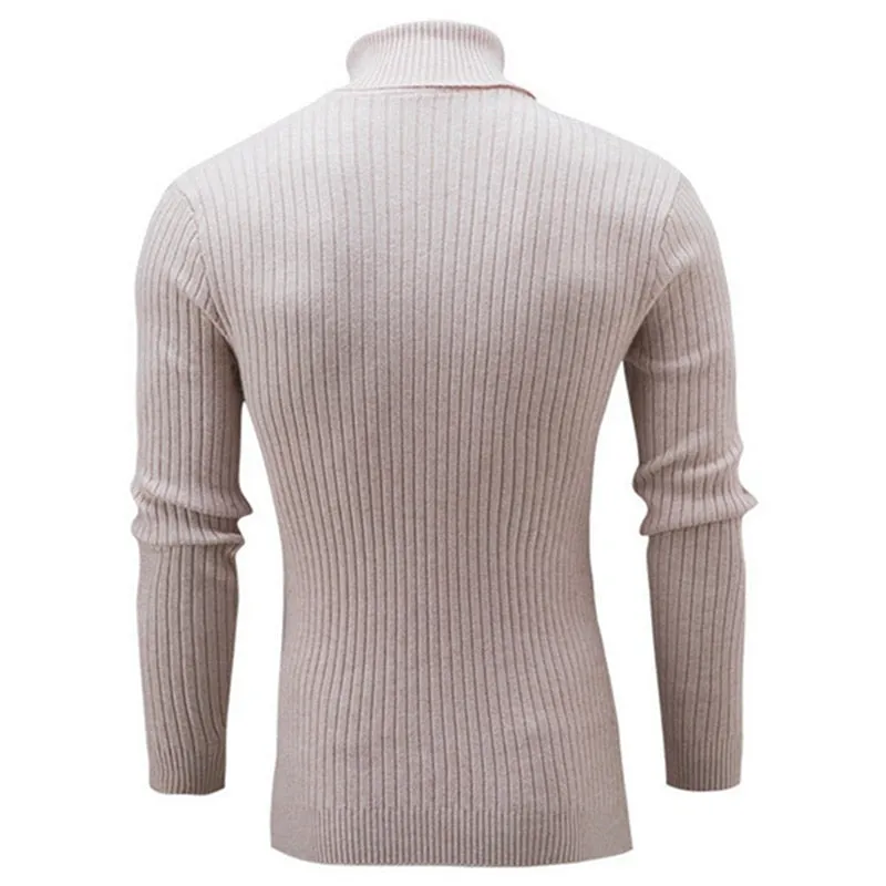 West Louis Turtleneck Solid Casual Sweater