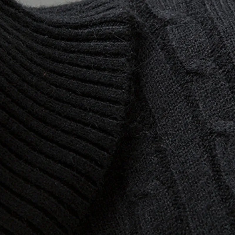 West Louis Turtleneck Solid Casual Sweater